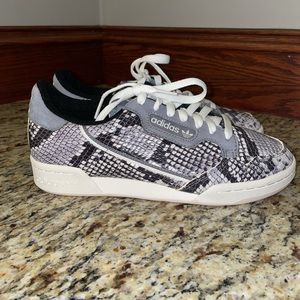 Adidas snakeskin sneakers